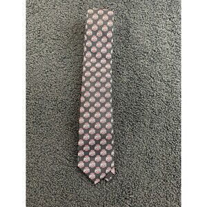 Ohio State University OSU Tie 100% Silk Black Block O Logo Donegal Bay Mens